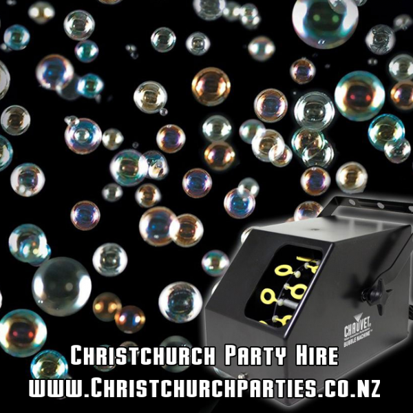 Fog, Bubble and Snow Machines - Christchurch Party Hire